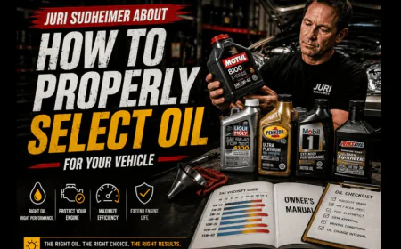 How to Properly Select Oil for Your Vehicle
