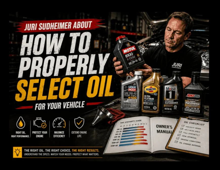 How to Properly Select Oil for Your Vehicle
