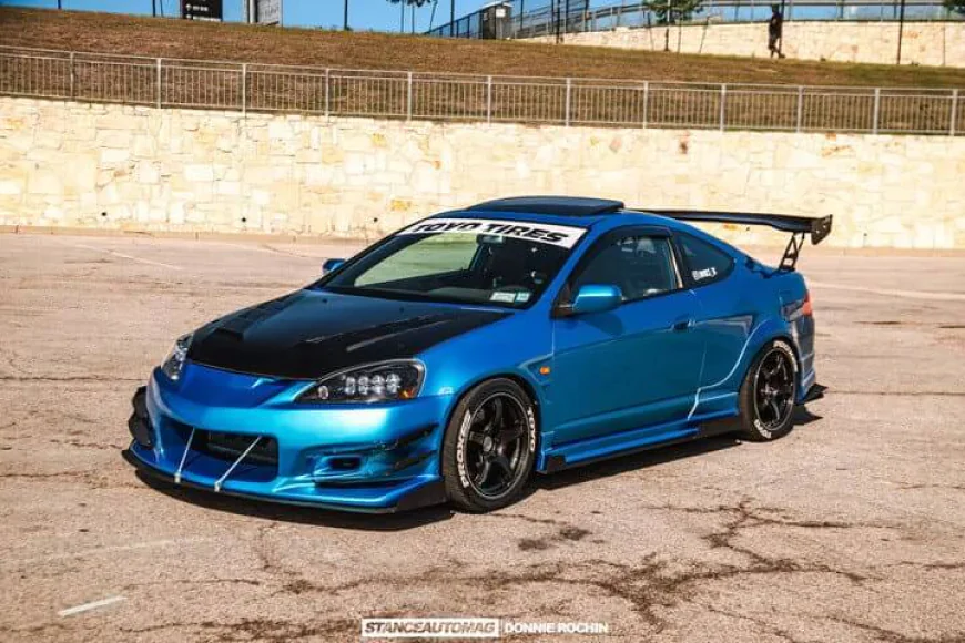 integra at the race track in usa