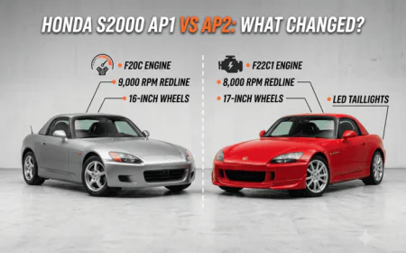 Honda S2000 AP1 vs AP2: What Changed?
