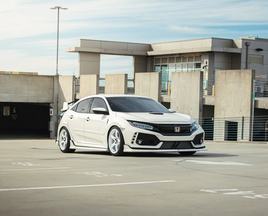 white civic type r