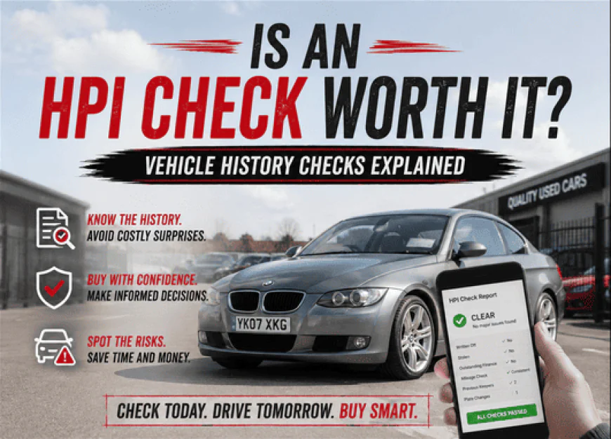 Is an HPI Check Worth It? Vehicle History Checks Explained