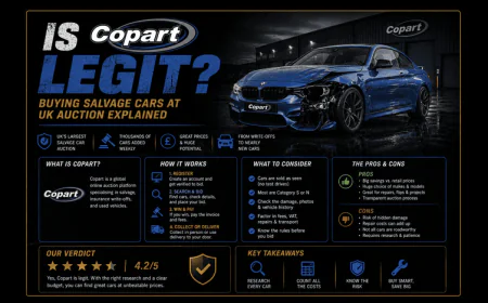 Is Copart Legit? Buying Salvage Cars at UK Auction Explained
