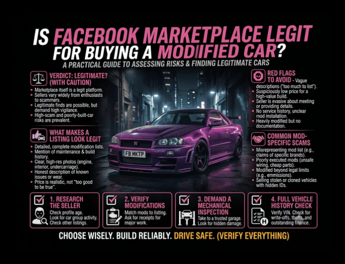 Is Facebook Marketplace Good for Buying a Modified Car?