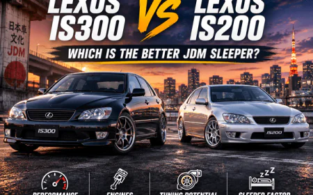 Lexus IS300 vs IS200: Which Is the Better JDM Sleeper?