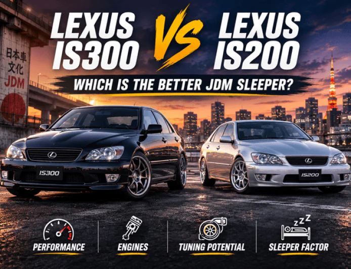 Lexus IS300 vs IS200: Which Is the Better JDM Sleeper?
