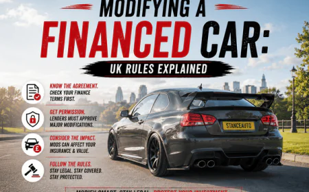 Modifying a Financed Car: UK Rules Explained