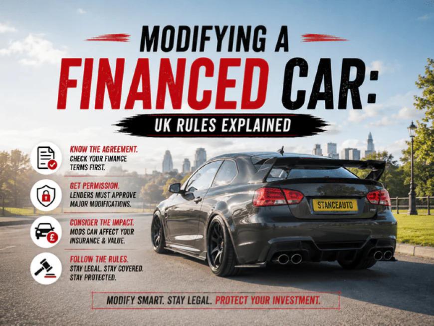 Modifying a Financed Car: UK Rules Explained