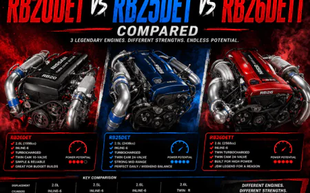 RB20 vs RB25 vs RB26: Nissan's Turbo Six Engines Compared
