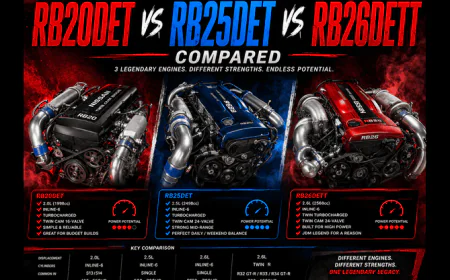 RB20 vs RB25 vs RB26: Nissan's Turbo Six Engines Compared