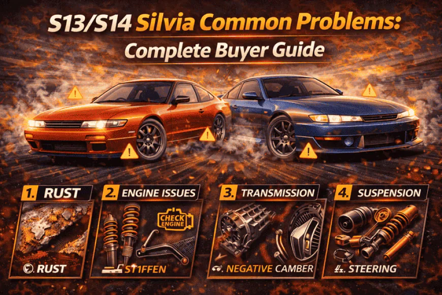 nissan silvia common problems