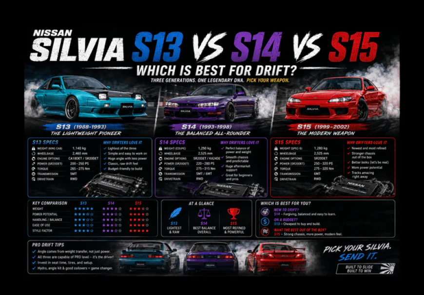 S13 vs S14 vs S15: Which Is Best for Drift?