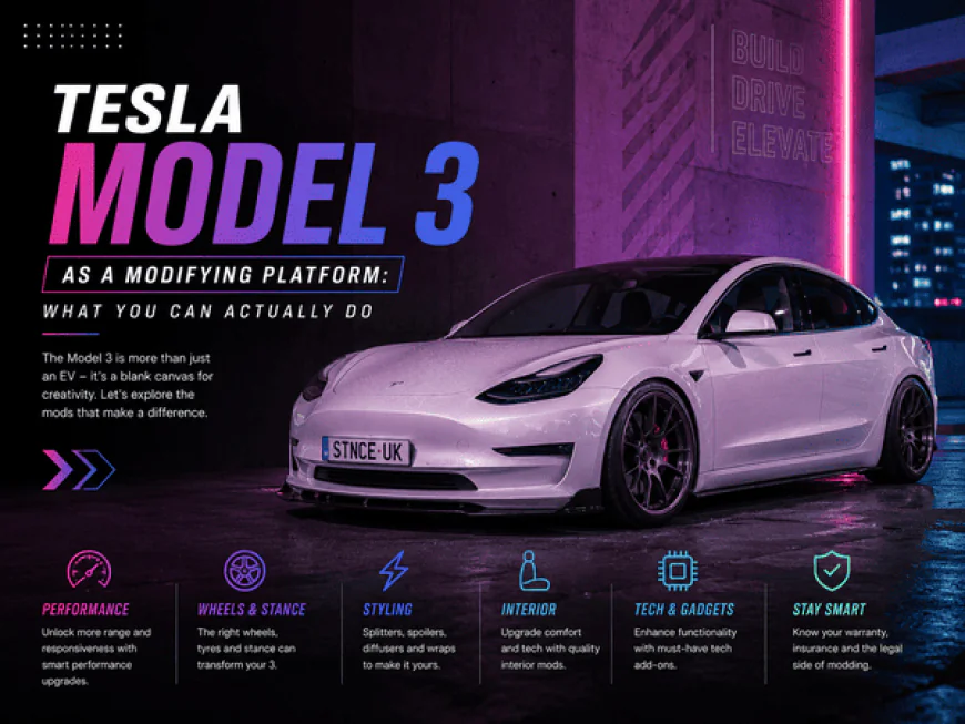Tesla Model 3 as a Modifying Platform: What You Can Actually Do