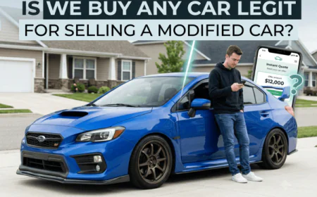 Is We Buy Any Car Legit for Selling a Modified Car?