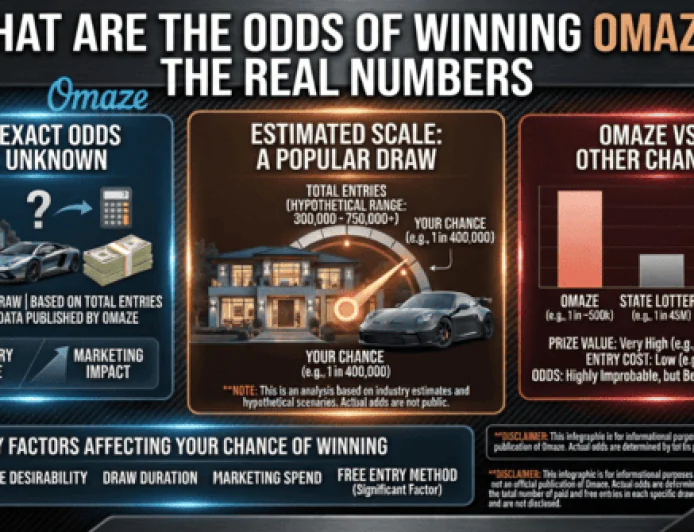 What Are the Odds of Winning Omaze? The Real Numbers