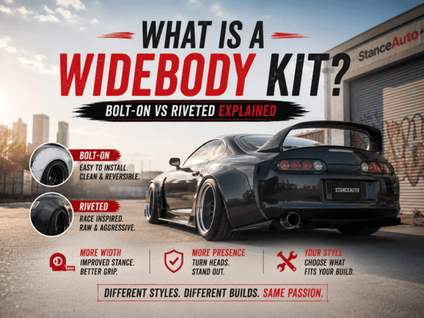 What Is a Widebody Kit? Bolt-On vs Riveted Explained