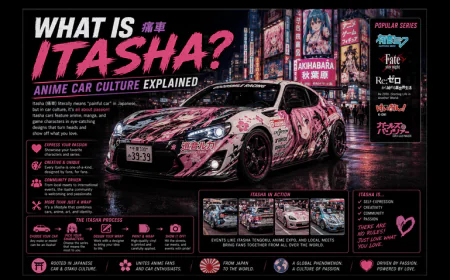 What Is Itasha? Anime Car Culture Explained