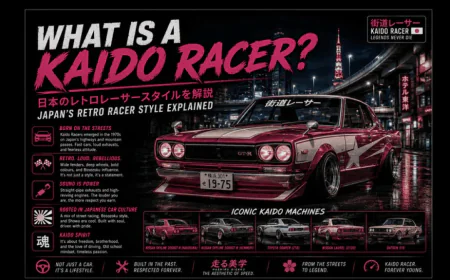 What Is a Kaido Racer? Japan's Retro Racer Style Explained