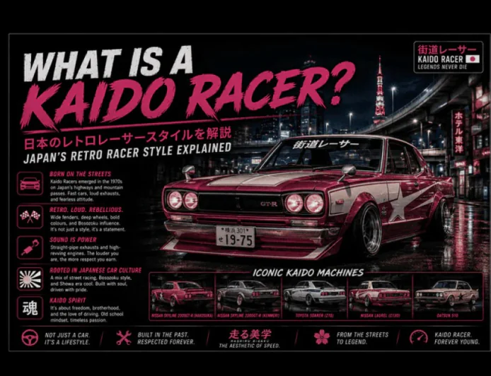 What Is a Kaido Racer? Japan's Retro Racer Style Explained