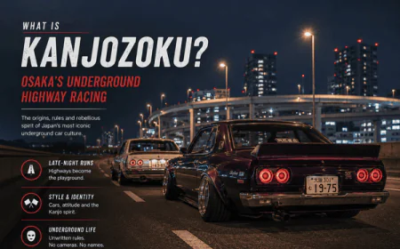 What Is Kanjozoku? Osaka's Underground Highway Racing