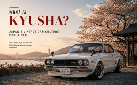 What Is Kyusha? Japan's Vintage Car Culture Explained