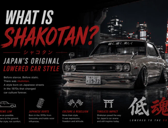 What Is Shakotan? Japan's Original Lowered Car Style