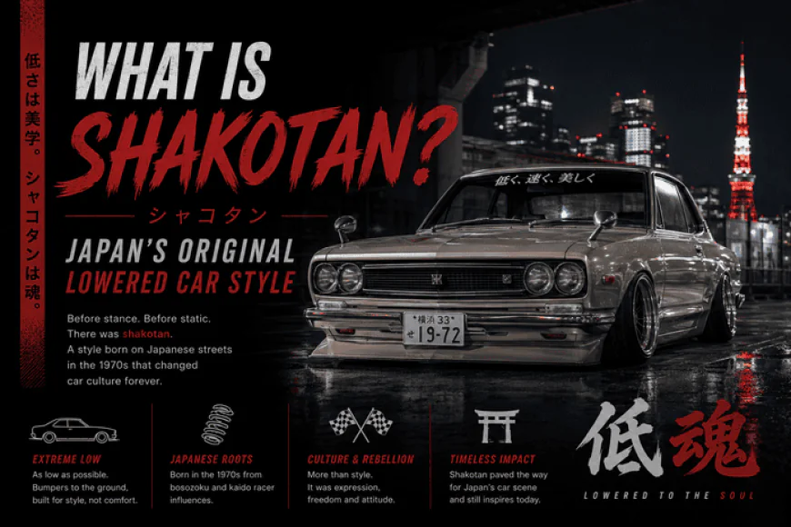 What Is Shakotan? Japan's Original Lowered Car Style