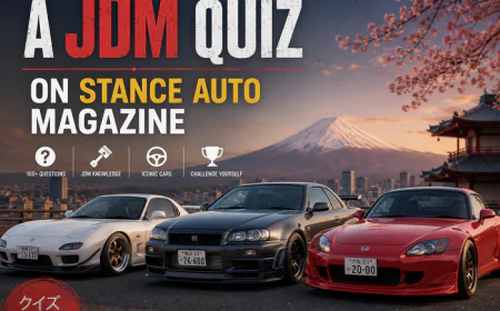 A JDM Quiz on Stance Auto Magazine