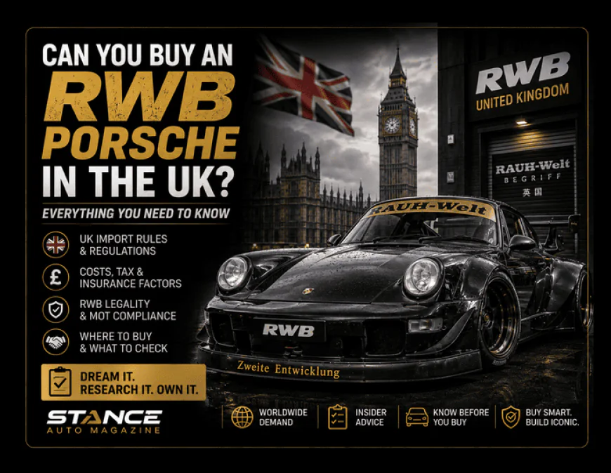 Can You Buy an RWB Porsche in the UK? Everything You Need to Know
