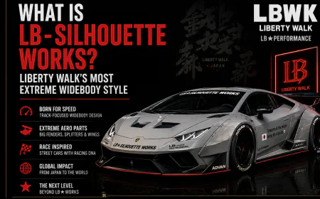 What Is LB-Silhouette WORKS? Liberty Walk's Most Extreme Widebody Style