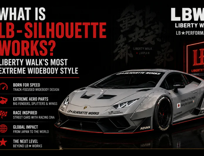 What Is LB-Silhouette WORKS? Liberty Walk's Most Extreme Widebody Style