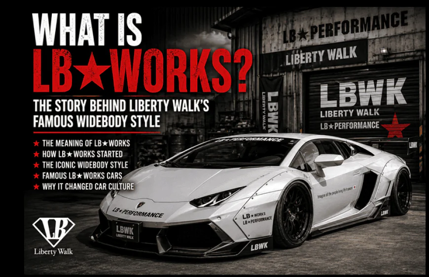 What Is LB★WORKS? The Story Behind Liberty Walk's Famous Widebody Style