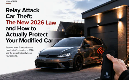 Relay Attack Car Theft: The New 2026 Law and How to Actually Protect Your Modified Car
