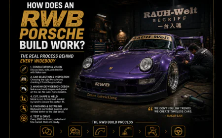 How Does an RWB Porsche Build Work? The Real Process Behind Every Widebody