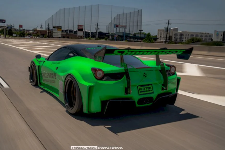 Liberty Walk LB-Silhouette WORKS widebody ferrari