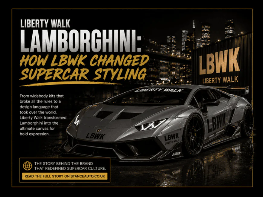 Liberty Walk Lamborghini: How LBWK Changed Supercar Styling