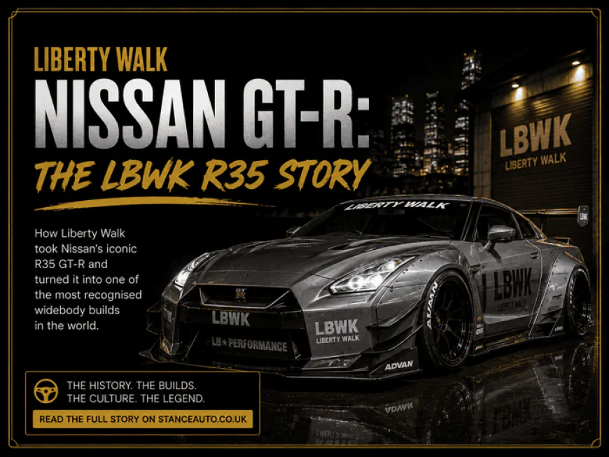 Liberty Walk Nissan GT-R: The LBWK R35 Story