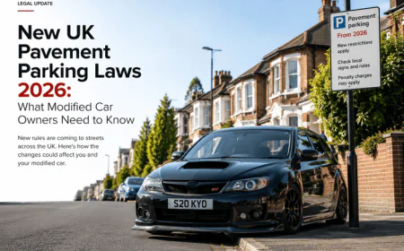 New UK Pavement Parking Laws 2026: What Car Owners Need to Know