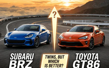 Subaru BRZ vs Toyota GT86: Twins, But Which Is Better?