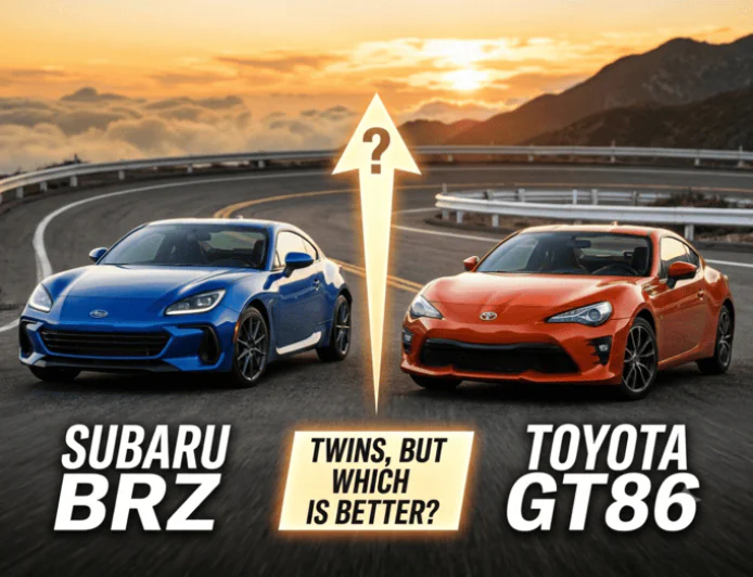 Subaru BRZ vs Toyota GT86: Twins, But Which Is Better?