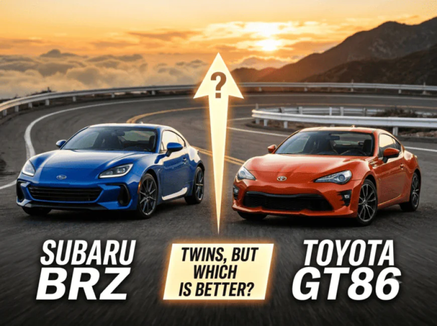Subaru BRZ vs Toyota GT86: Twins, But Which Is Better?