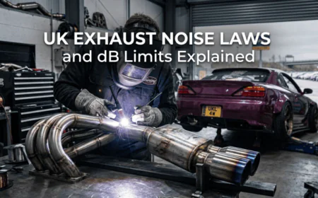 UK Exhaust Noise Laws and dB Limits Explained
