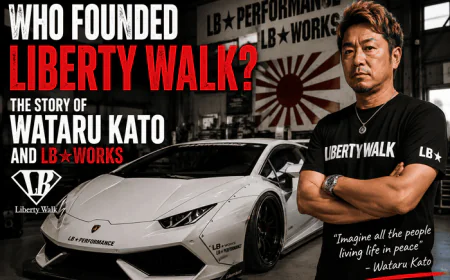 Who Founded Liberty Walk? The Story of Wataru Kato and LB WORKS