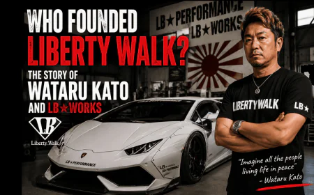 Who Founded Liberty Walk? The Story of Wataru Kato and LB WORKS