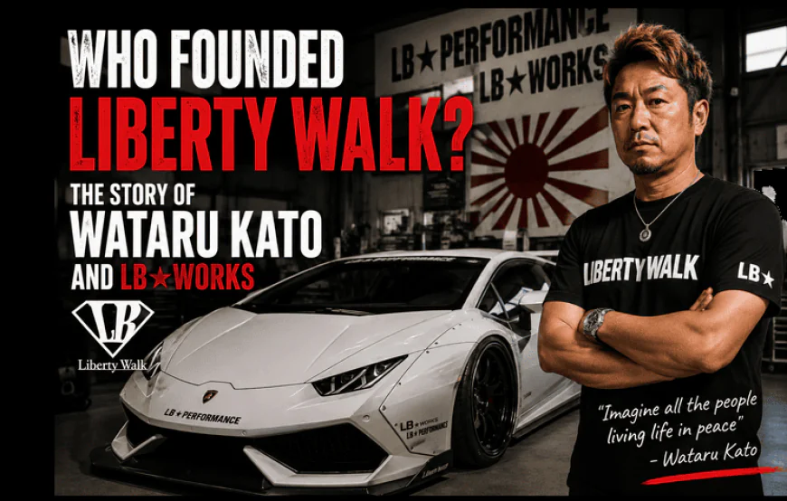 Who Founded Liberty Walk? The Story of Wataru Kato and LB WORKS