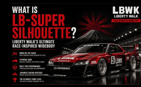 What Is LB-Silhouette WORKS? Liberty Walk's Most Extreme Widebody Style