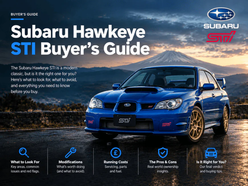 Subaru Hawkeye STI Buyer's Guide