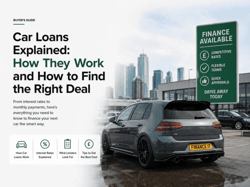 Car Loans Explained: How They Work and How to Find the Right Deal