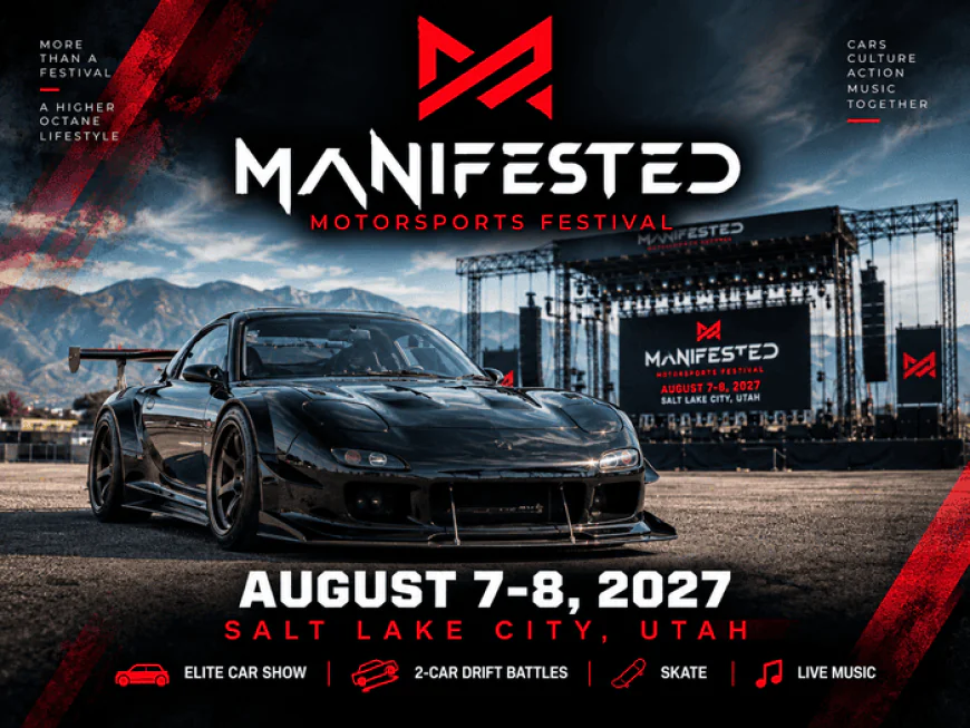 Manifested 2027: Two Days of Cars, Competition and Live Music at Utah State Fairpark