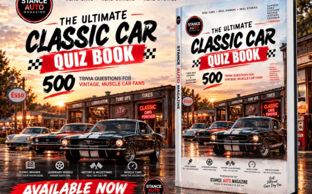 The Ultimate Classic Car Quiz Book: 500 Trivia Questions